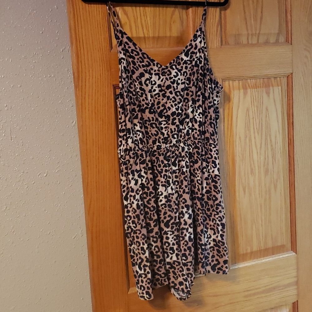 New Look Summer Romper sz 14 Animal Print
